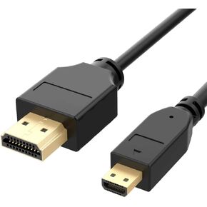 Olympus OM-D E-M1 Digital Camera AV/HDMI Cable 5 Foot High Definition Micro HDMI (Type D) to HDMI (Type A) Cable