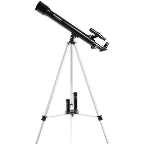 Astronomical Telescope + Monocular Astronomical Refractor Telescopes Full Surface Coating Finder Mirror 5 X24 Focal Length 600Mm with Tripod