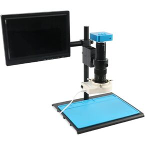 Microscope Accessories kit Slide Preparation camer 36MP 4K 1080P USB Industry Video Digital Microscope Camera 180X/300X C Mount Lens Microscope Accessories