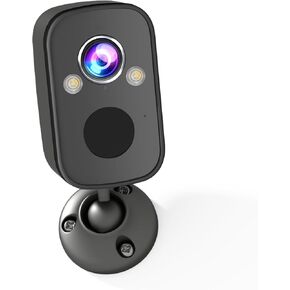 Rraycom 1pack Cameras Cameras Wireless Outdoor ، 5MP بطارية مدعومة من الذكاء الاصطناعي الكاميرا WiFi داخلي ، 130 درجة FOV ، مقاومة للماء ، رؤية ليلية كاملة اللون ، إنذار صفارات الإنذار الأضواء ، الصوت ثنائي الاتجاه ، سحابة/SD