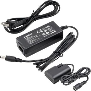 [Fully-Decoded] Kastar Pro AC Power Adapter ACK-E6 + DR-E6 DC Coupler Kit for Canon EOS 5DS, 5DS R, 5D Mark III, 5D Mark II, 6D, 7D, 7D Mark II, 80D, 70D, 60D, & 60Da Digital Cameras