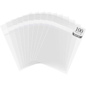 Golden State Art, Pack of 100, 8 3/8x 10 1/8 inches and 6-1/2 x 6-1/2 inches Clear Bags for Mats, Pictures&Crad, Acid-Free