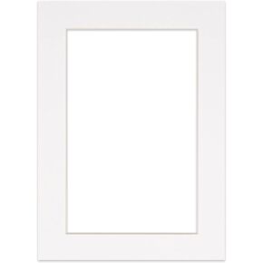 8.5x11 Mat | for 11x14 Frame | Precut Mat Board Acid-Free White 8.5x11 Photo Matte Made to Fit a 11x14 Picture Frame, Premium Matboard for Family Photos, Show Kits, Art, Picture Framing, Pack of 1 Mat