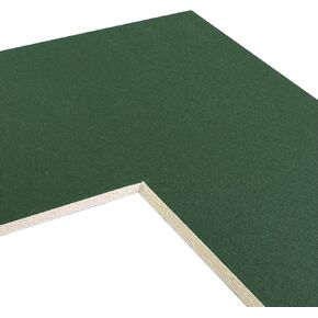 Craig Frames B524 Pre-Cut Mat Board for 18x24 Print, 22x28, Hunter Green