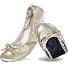 شقق زين للنساء ، شقق غير قابلة للطي قابلة للطي للنساء ، القوس جولة جولة أخمص القدمين راحة خفيفة الوزن in Kuwait