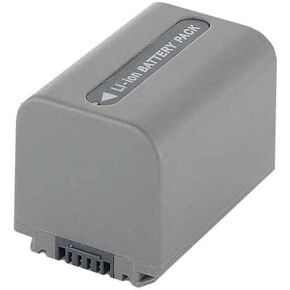 SDNPFP70 Lithium-Ion Battery - Rechargeable Ultra High Capacity (7.4V 1700 mAh) - Replacement for Sony NP-FP70 Battery For Sony DCR-DVD92, DCR-DVD105, DCR-DVD205, DCR-DVD305, DCR-DVD403, DCR-DVD405, HDR-HC3, DCR-HC20, DCR-HC21, DCR-HC26, DCR-HC30, DCR-H