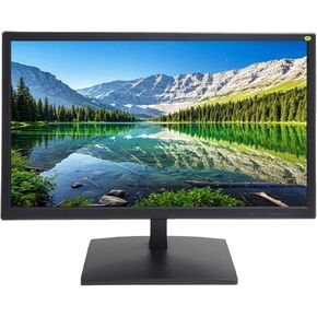 101AV 18.5 LED Security Monitor Accept downscaled Ultra HD 4K Image on HDMI & Standard Composite on BNC Input/Output, Build in Speaker, VESA Mount for CCTV Camera DVR Home Office 24/7 Surveillance