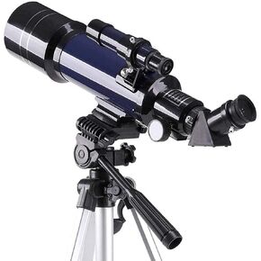 Refractor Telescope Telescope for Kids Adults Astronomy Beginners 70mm Telescopes 700mm Focal Length 120X Magnification Travel Scope Refractor Telescopes Blue Nice Family