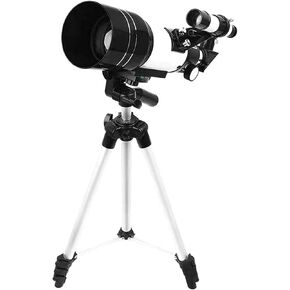 Telescope with 1.38 Meter Tripod Astronomy Adult Telescope Refracting Telescope Gift Moon Filter Travel Telescope Nice Family