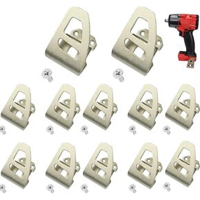 12PCS 42-70-2653 M18 Fuel Belt Clip/Hook Compatible for Milwaukee Work Tool 2604-20, 2604-22, 2797-22,2604-22CT