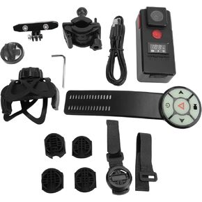 Cycle Camera ، مسجل فيديو 4K مع Proof Proof IPX6 HD 1080p عرض Cycling Dash Cam لركوب الدراجات