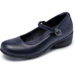 Skechers Women's Mary Jane Elsit Slip Resistant Health Care Professional Shoe
