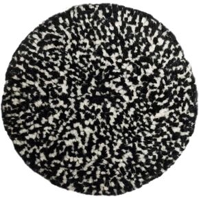 Prresta Wool Compounding Pad - قطع ثقيلة بالأبيض والأسود