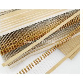 100PCS/LOT 1/2W Carbon Film Resistors 5% Error 10K ohm 10k Ohm 10KR Color Ring Resistance