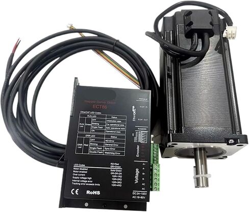 86mm Nema34 Closed Loop Stepper Motor 4.5N.M~12N.M with Closed Loop Stepper Motor Driver ECT86 Kit(ECT86 86AM100ED KIT) in Saudi Arabia