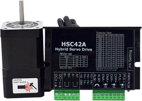 2 المرحلة 42 ملم NEMA17 0.3nm ~ 1n.M حلقة مغلقة السهود محرك servo و stepper servo kit (0.7nm 42HS48es Kit) in Saudi Arabia