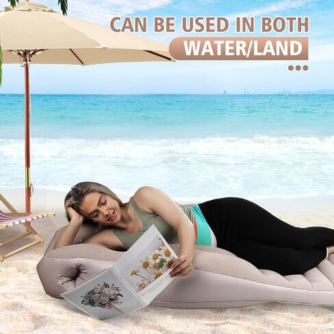 Inflatable Pregnancy Pillow with Belly & Head Hole – Full Body Maternity Airbed for Stomach Sleeping, Back Pain & SPD Relief – Comfortable, Portable & Includes Electric Pump Gray in Saudi Arabia
