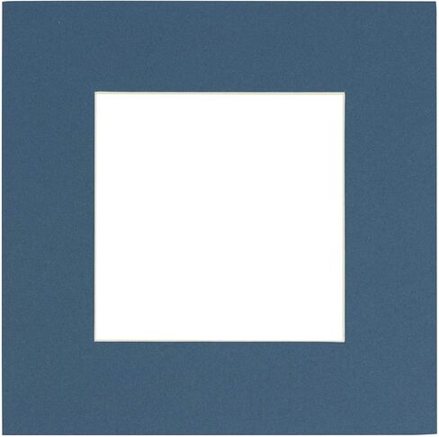حمض Countryarthouse Orange Free 12x12 صورة مربعة حصيرة إطار مربع مع قطع شطرية بيضاء ل 8 × 8 صور - يناسب إطار 12x12 - حزمة 1 matboard in Kuwait