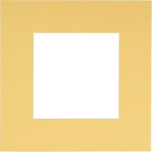 حمض Countryarthouse Orange Free 12x12 صورة مربعة حصيرة إطار مربع مع قطع شطرية بيضاء ل 8 × 8 صور - يناسب إطار 12x12 - حزمة 1 matboard in Kuwait