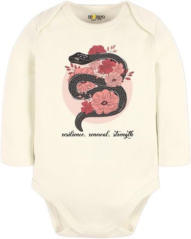 Resilience Snake Baby Bodysuit, Kids & Toddler T-Shirt – New Year Outfit for Baby Cute Snake Tee in Saudi Arabia