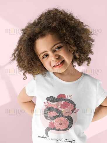 Resilience Snake Baby Bodysuit, Kids & Toddler T-Shirt – New Year Outfit for Baby Cute Snake Tee in Saudi Arabia