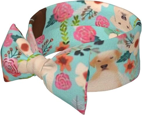 Boston Terrier Dogs Lovers Flower Floral Newborn Baby Swaddle Blankets Headbands Sets Breathable Nursery Shower Gift Set for Baby Boy and Baby Girl in Saudi Arabia