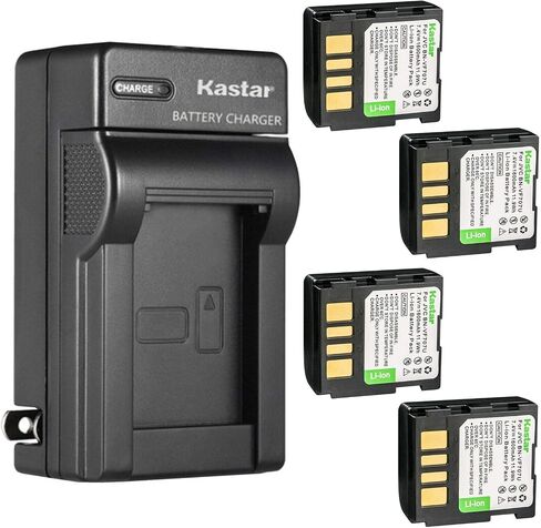 kastar bn-vf707u ac wall battery charger action for JVC gr-df590 gr-x5aa gr-x5ac gr-x5ag gr-x5ah gr-x5e gr-x5ek camera in Kuwait