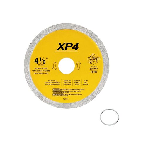 DW4765 4-1/2-Inch Diamond Blade for DE-Walt Angle Grinder | fits Extra Clean Dry or Wet Cutting Applications in Glass Tile, Ceramic Tile（2pack） in Kuwait