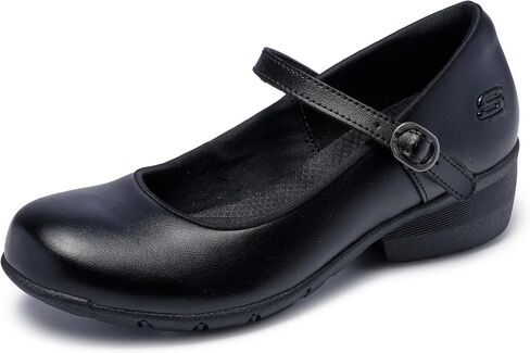 Skechers Women's Mary Jane Elsit Slip Resistant Health Care Professional Shoe in Saudi Arabia