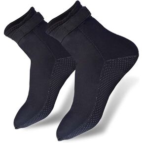 3mm Neoprene Thermal Diving Socks Anti Slip Wetsuit Socks Flexibl Beach Water Shoes for Men Women
