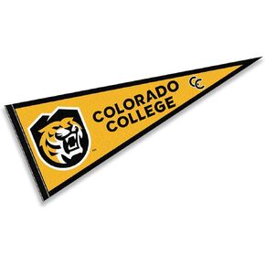 College Flags & Banners Co. Colorado College Tigers Gold Pennant