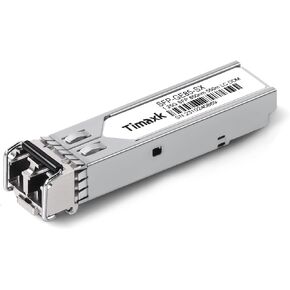 1.25G SFP 1000Base-SX, 850nm MMF, up to 550 Meters, LC Multi Mode 1G Fiber Transceiver Modular for Cisco, Meraki, Ubiquiti UniFi, Mikrotik, Intel, Netgear, D-Link, Qnap, Linksys and More