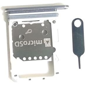 SIM Card Tray SIM Holder Micro SD Slot Plate Replacement Part for Samsung Galaxy Tab S6 10.5" SM-T860 SM-T865 SM-T867 (Gray)