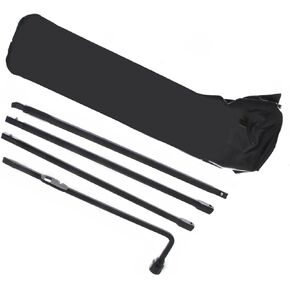 4 Pcs Spare Tire Lug Wrench Jack Tool Kit Replacement for 2000-2014 Chevy Silverado 1500 GMC Sierra