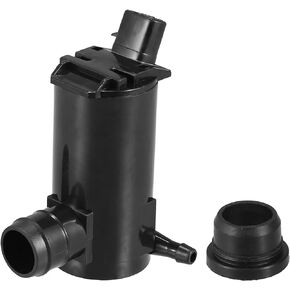 ACROPIX Windshield Washer Motor Pump Fit for Hyundai Accent Elantra - Pack of 1 Pcs Black