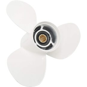 NovelBee 11 3/8 x12 Aluminum Alloy Propeller for Yamaha 25-60HP Outboard Motor 69W-45952-00 in Saudi Arabia