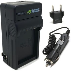 Wasabi Power Battery Charger for Fujifilm NP-W126, BC-W126 and Fuji FinePix HS30EXR, HS33EXR, HS35EXR, HS50EXR, X-A1, X-E1, X-E2, X-M1, X-Pro1, X-T1, X-T30 II