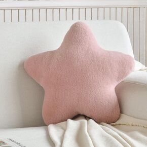 Star Pillows Star Shaped Throw Pillow Gift Plush Star Pillow, 15.7x15.7 Inches Star Pillow for Sofa, Living, Bedroom Decorative Yellow Pillows