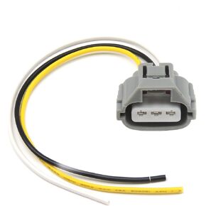 HiSport 3-Wire Turn Signal Connector with Tefzel Pigtail Plug Compatible with Toyota,Lexus,Honda,Nissan,Infiniti