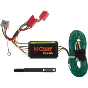 Curt Manufacturing 56161 Vehicle-Side Custom 4-Pin Trailer Wiring Harness,Fits Select Honda Odyssey,Black