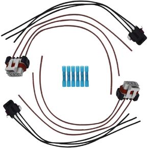 labwork Truck 2pcs Headlight & Turn Signal Harness Replacement for 2000-2014 Freightliner Columbia