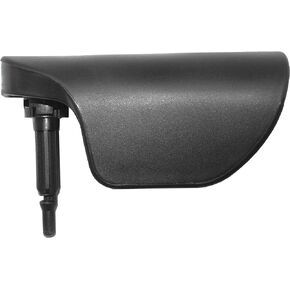 Rldym Hood Latch Release Handle, 8J1823533C Black Car Hood Bonnet Release Lever Handle Cover Replacement Fit for Audi TT TTS 2007-2015 8J1823533B