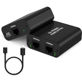 1000Mbps Network Splitter Adapter Gigabit, 1 to 4 Out Ethernet Cable High Speed LAN Internet Splitter with USB Power Cable, RJ45 Extension Connector, Supports Four Devices Working Simultaneously