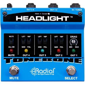 Radial Engineering Headlight Guitar Amp Selector Pedal
