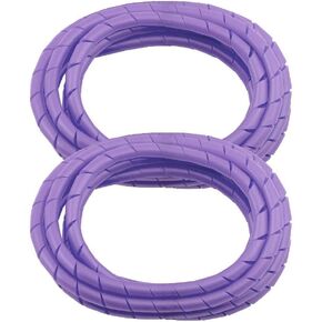 2 Pack MD Premium 8' Cord Cover Prevents Cord Tangling - Purple in Kuwait
