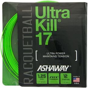 UltraKill 17 Racquetball: Ashaway Racquetball String Packages