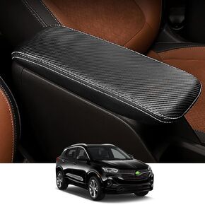 Autorder Center Console Cover for Buick Encore GX 2020 2021 2022 2023 2024 Accessories Armrest Cover Anti-Scratch Middle Console Pad Leather Armrest Protector