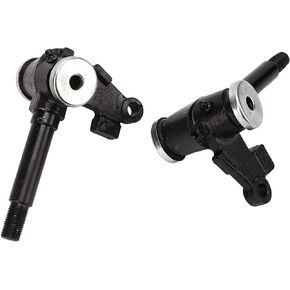 Atv Utv Spare Parts Pair Steering Strut Knuckle Spindles 14Mm Thread For 50Cc 110 150Cc Drum Brake Wheel Hub Go Kart Mini Suv