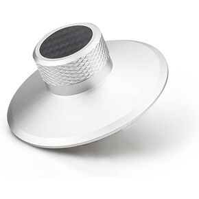 STB01 Record Weight (390g / 13.7oz), Stainless Steel LP Disc Stabilizer Turntable Clamp HiFi (Silver STB01)