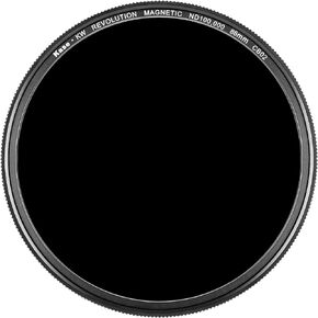 Kase Wolverine Revolution 86mm Magnetic ND100000 16.5 Stop Shockproof Tempered Optical Glass Filter w Orange Ring & Adapter